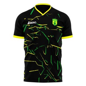 Norwich 2020-2021 Away Concept Football Kit (Libero) - Little Boys