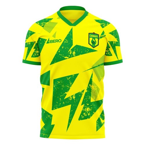 Norwich 2025-2026 Home Concept Football Kit (Libero)