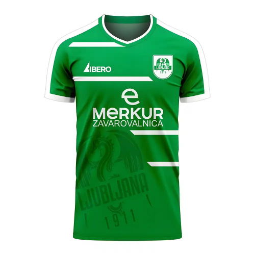 Olimpija Ljubljana 2025-2026 Home Concept Kit (Libero)