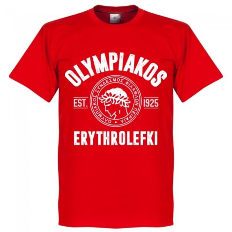 Olympiakos Established T-Shirt - Red
