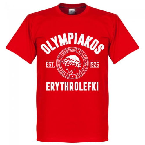 Olympiakos Established T-Shirt - Red