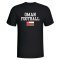 Oman Football T-Shirt - Black