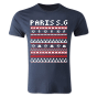 PSG Christmas T-Shirt (Navy)
