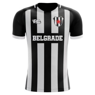 Partizan Belgrade 2022-2023 Home Concept Football Kit