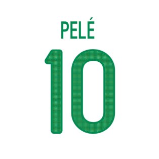 2013-14 Pele Brazil Home Shirt Printing