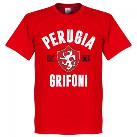 Perugia Established T-shirt - Red
