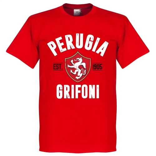 Perugia Established T-shirt - Red