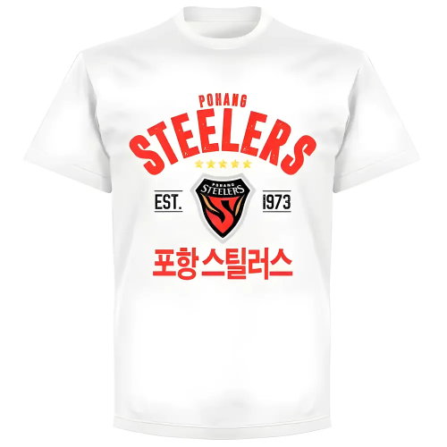 Pohang Steelers Established T-shirt - White