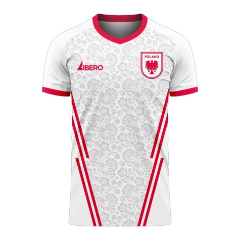 Poland 2023-2024 Home Concept Football Kit (Libero)