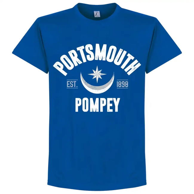 Portsmouth Established T-Shirt - Royal
