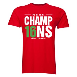 Portugal Euro Champions T-Shirt (Red)