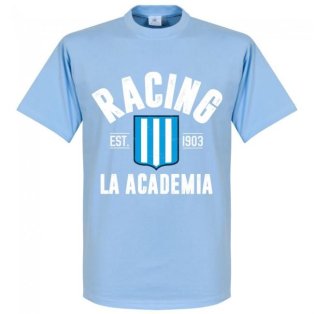 Racing Club Established T-Shirt - Sky