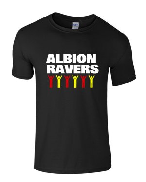 Albion Ravers Celebration T-Shirt (Black)