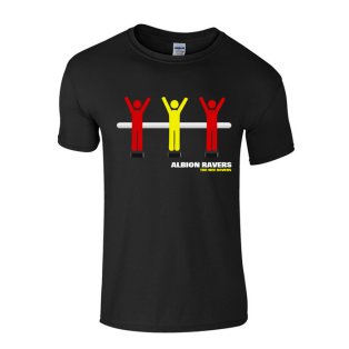Albion Ravers Table Football T-Shirt (Black)