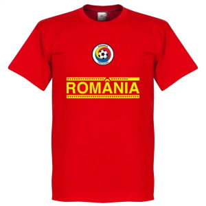 Romania Team T-Shirt - Red