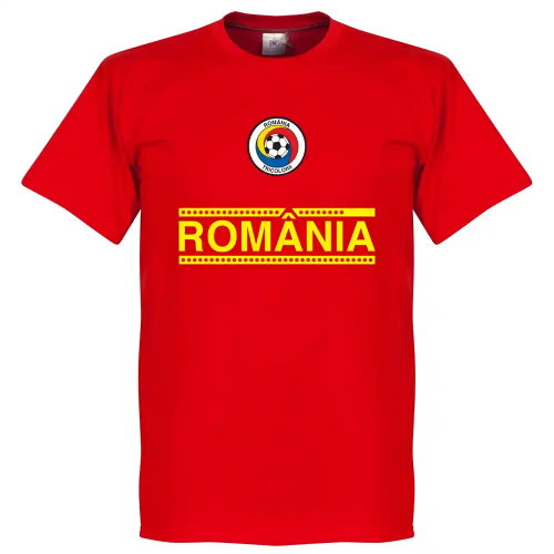 Romania Team T-Shirt - Red