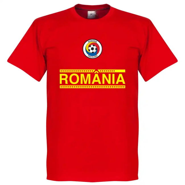 Romania Team T-Shirt - Red
