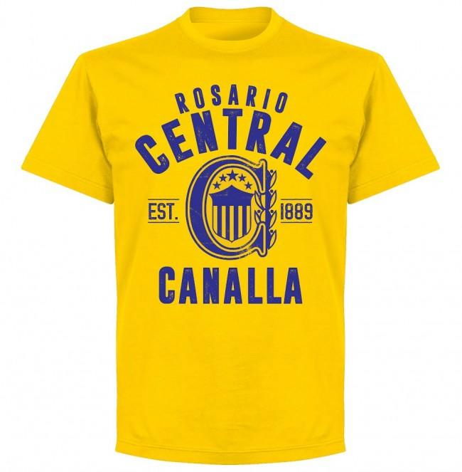 Rosario Central Established T-Shirt - Yellow