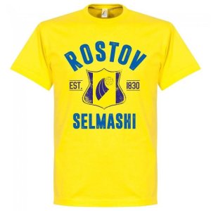 Rostov Established T-Shirt - Lemon Yellow