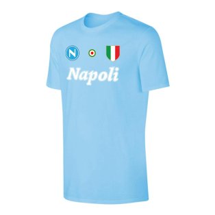 Napoli \'Vintage 86/87\' t-shirt - Light blue