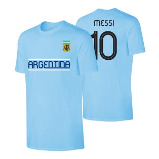 Argentina CA2019 \'Qualifiers\' t-shirt MESSI - Light blue
