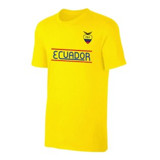 Ecuador CA t-shirt - Yellow