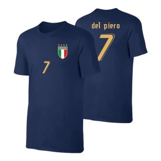 Italia 2006 t-shirt DEL PIERO - Dark blue