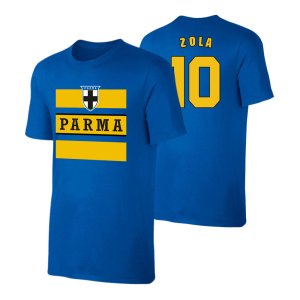 Parma retro t-shirt ZOLA - Blue