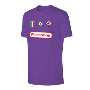 Fiorentina retro t-shirt - Purple