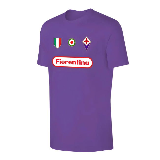 Fiorentina retro t-shirt - Purple