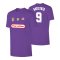 Fiorentina retro t-shirt Gabriel BATISTUTA - Purple