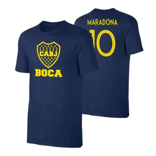 Boca Juniors \'Emblem19\' t-shirt MARADONA - Dark Blue