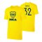 Boca Juniors \'Emblem19\' t-shirt TEVEZ - Yellow