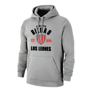 Athletic Bilbao \'Est.1898\' footer with hood - Grey