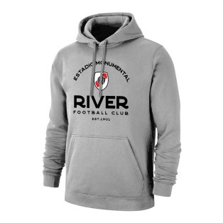 River Plate \'Estadio\' footer with hood - Grey