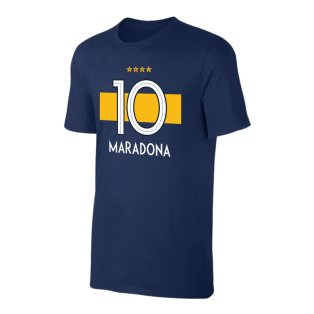Boca Juniors \'Shirt 19\' t-shirt MARADONA - Dark Blue