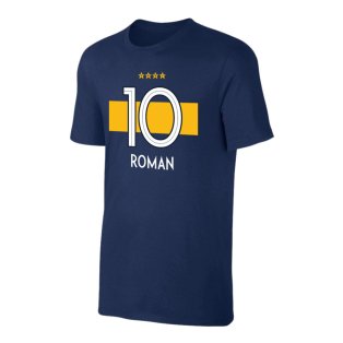 Boca Juniors \'Shirt 19\' t-shirt ROMAN - Dark blue