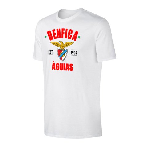 Benfica \'Est.1904\' t-shirt - White