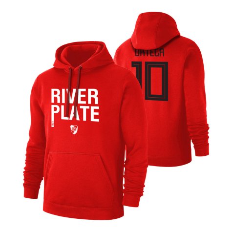 River Plate \'1901\' footer with hood ORTEGA - Red