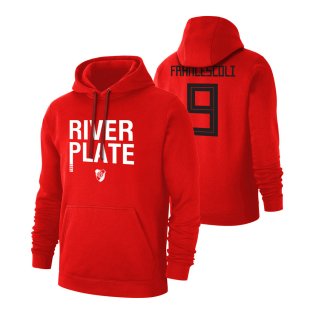 River Plate \'1901\' footer with hood FRANCESCOLI - Red