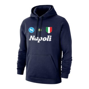 Napoli \'Vintage 86/87\' footer with hood - Dark blue