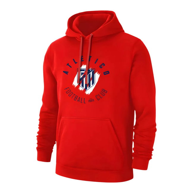 Atletico Madrid \'Circle\' footer with hood - Red