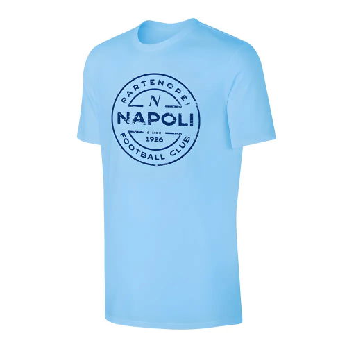 Napoli \'Stamp\' t-shirt - Light blue