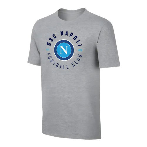 Napoli \'Circle\' t-shirt - Grey