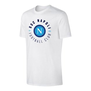 Napoli \'Circle\' t-shirt - White