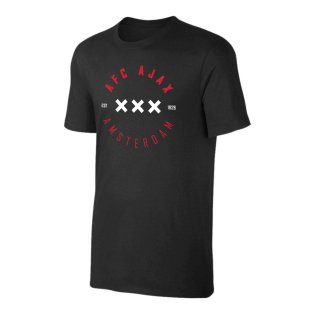 Ajax \'Circle\' t-shirt - Black