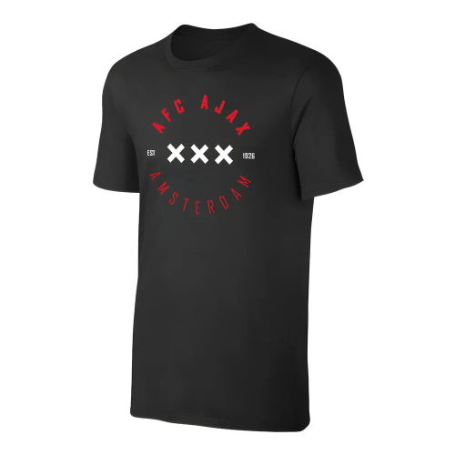 Ajax \'Circle\' t-shirt - Black