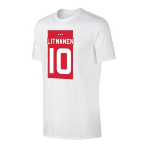 Ajax \'ΤΕΑΜ Shirt\' t-shirt LITMANEN - White