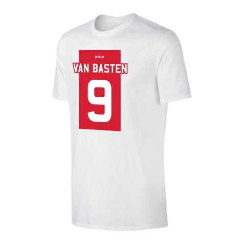 Marco Van Basten Amsterdam T-Shirt (White)