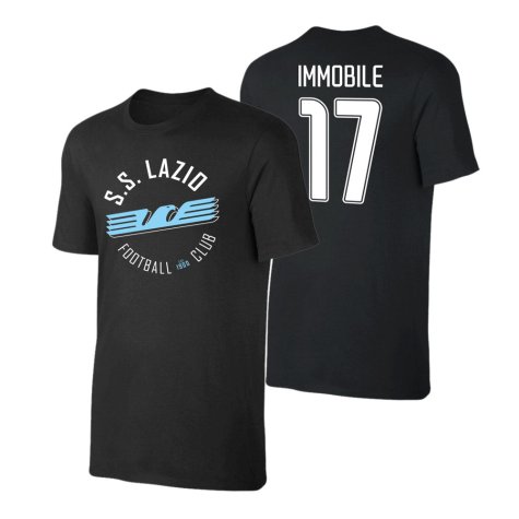 Lazio \'Circle\' t-shirt IMMOBILE - Black